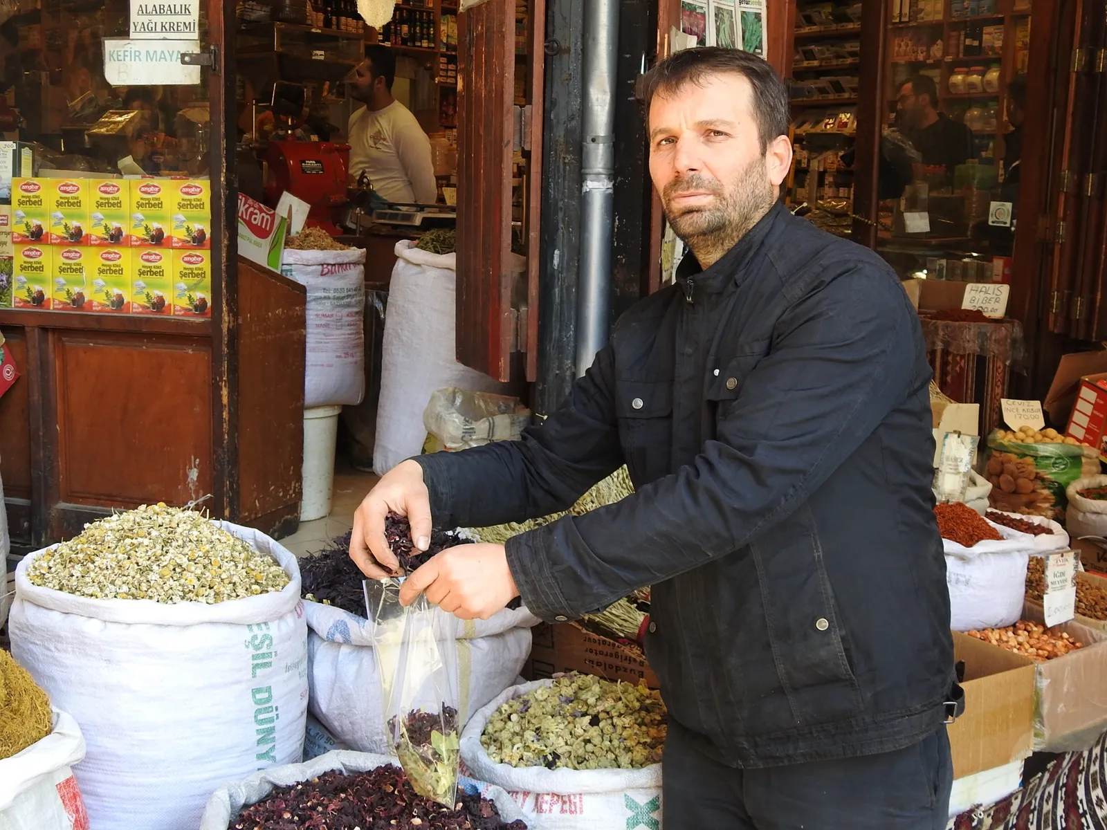 Aktarlarda Kış Yoğunluğu