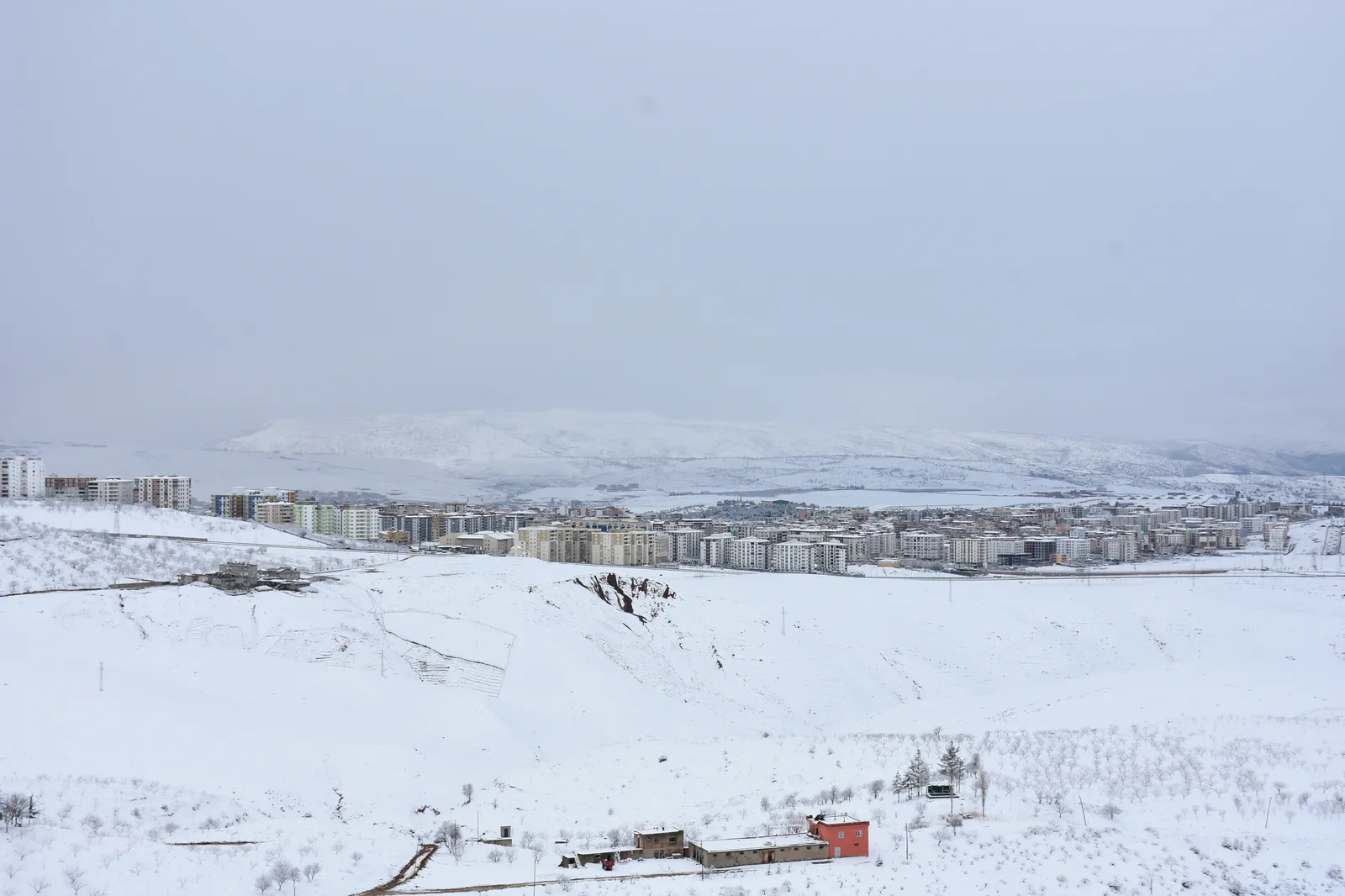 Siirt ve Şırnak'ta Yağmur ile Kar Uyarısı