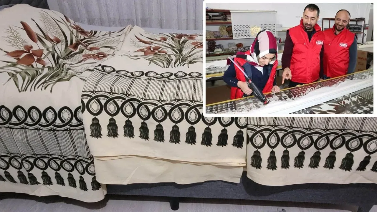 Türkiye’de Trend Olan Perdeler Bölgede Üretiliyor