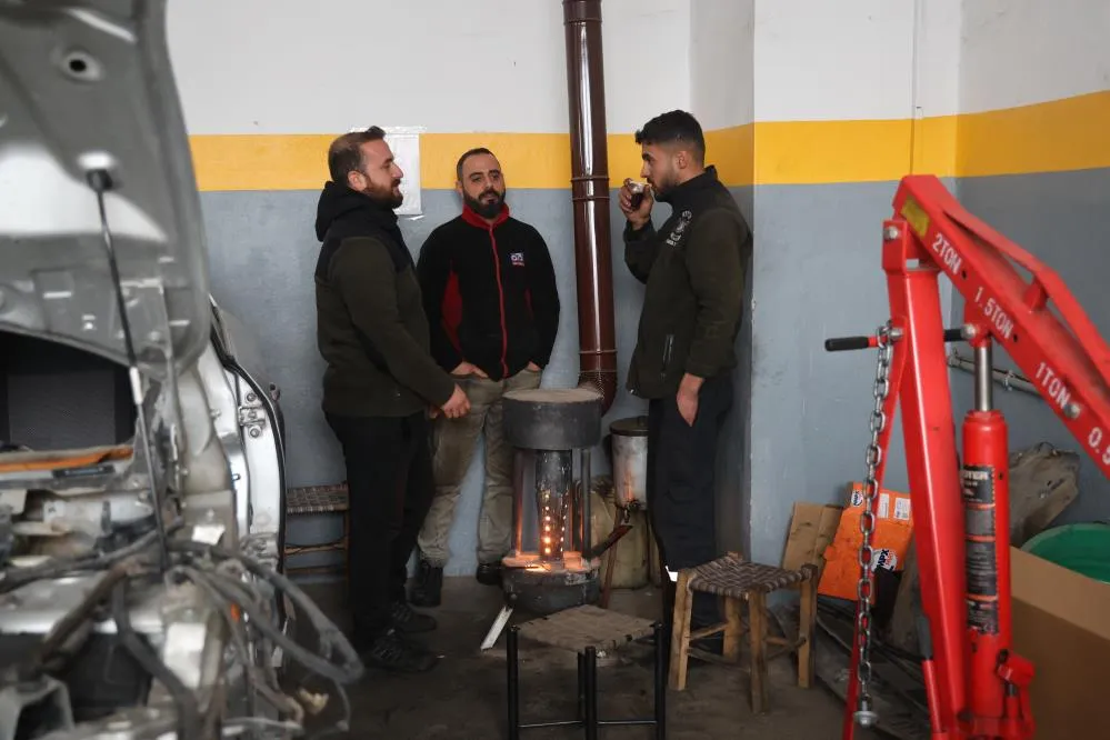 Oto Tamir Ustası Sanayi Tipi Yağ Sobalarının Tehlikesine Dikkat Çekti