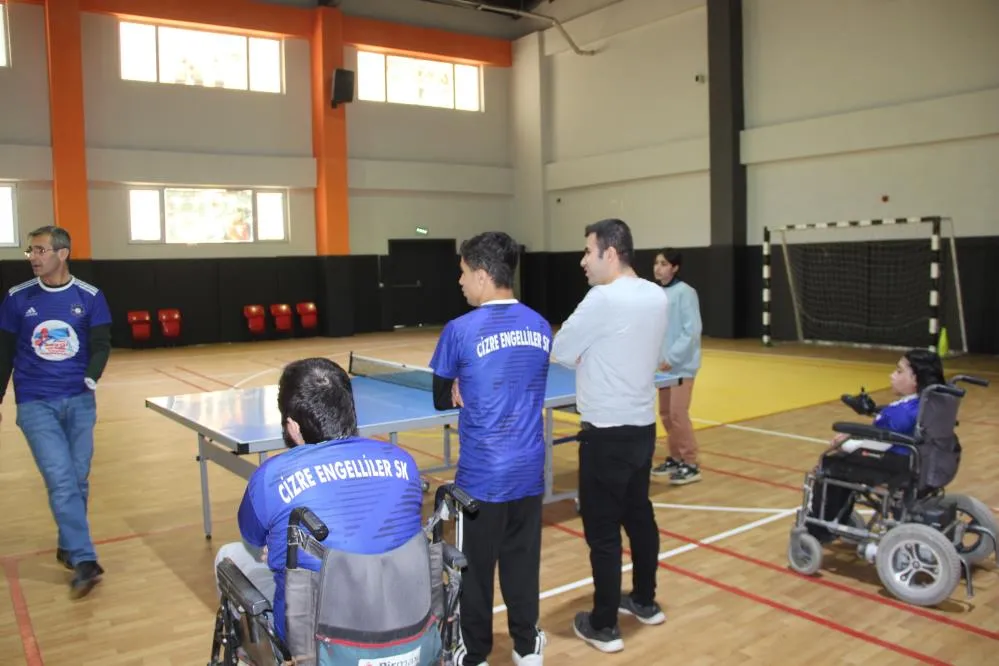 Cizre'de Engelliler Sporla Hayata Tutunuyor