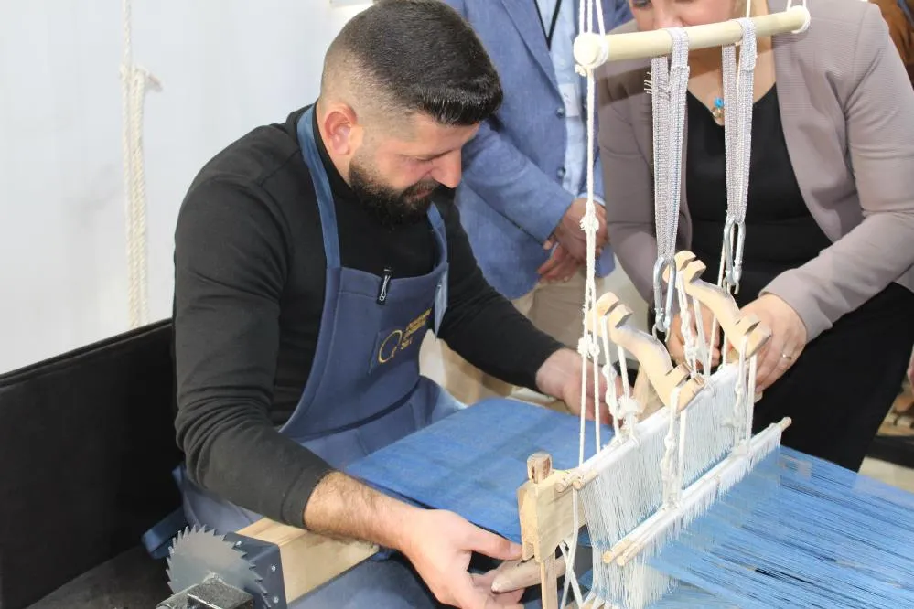 Siirt'te Şal Şepik Dokuma Atölyesi Açıldı