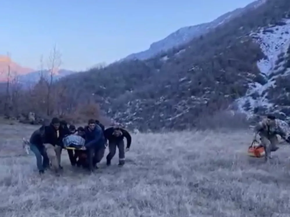 Domuz Sürüsü Saldırdı, Uçurumdan Düştü: Helikopterle Hastaneye Ulaştırıldı