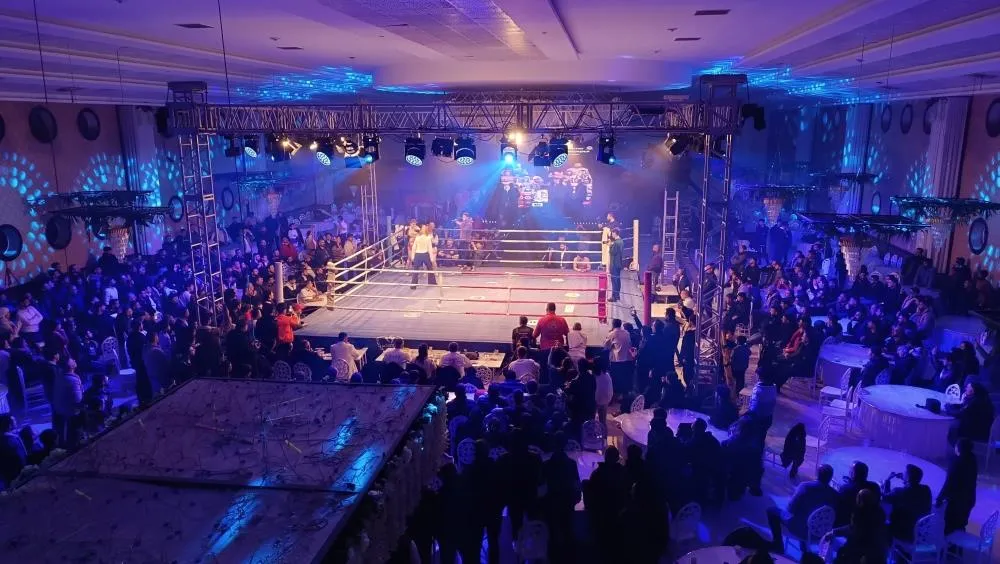 Batman'da Düğün Salonunda Kick Boks Müsabakası
