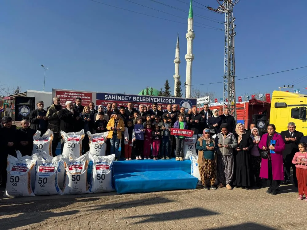 Şahinbey Belediyesinden Besicilere 7 Bin Ton Yem Desteği