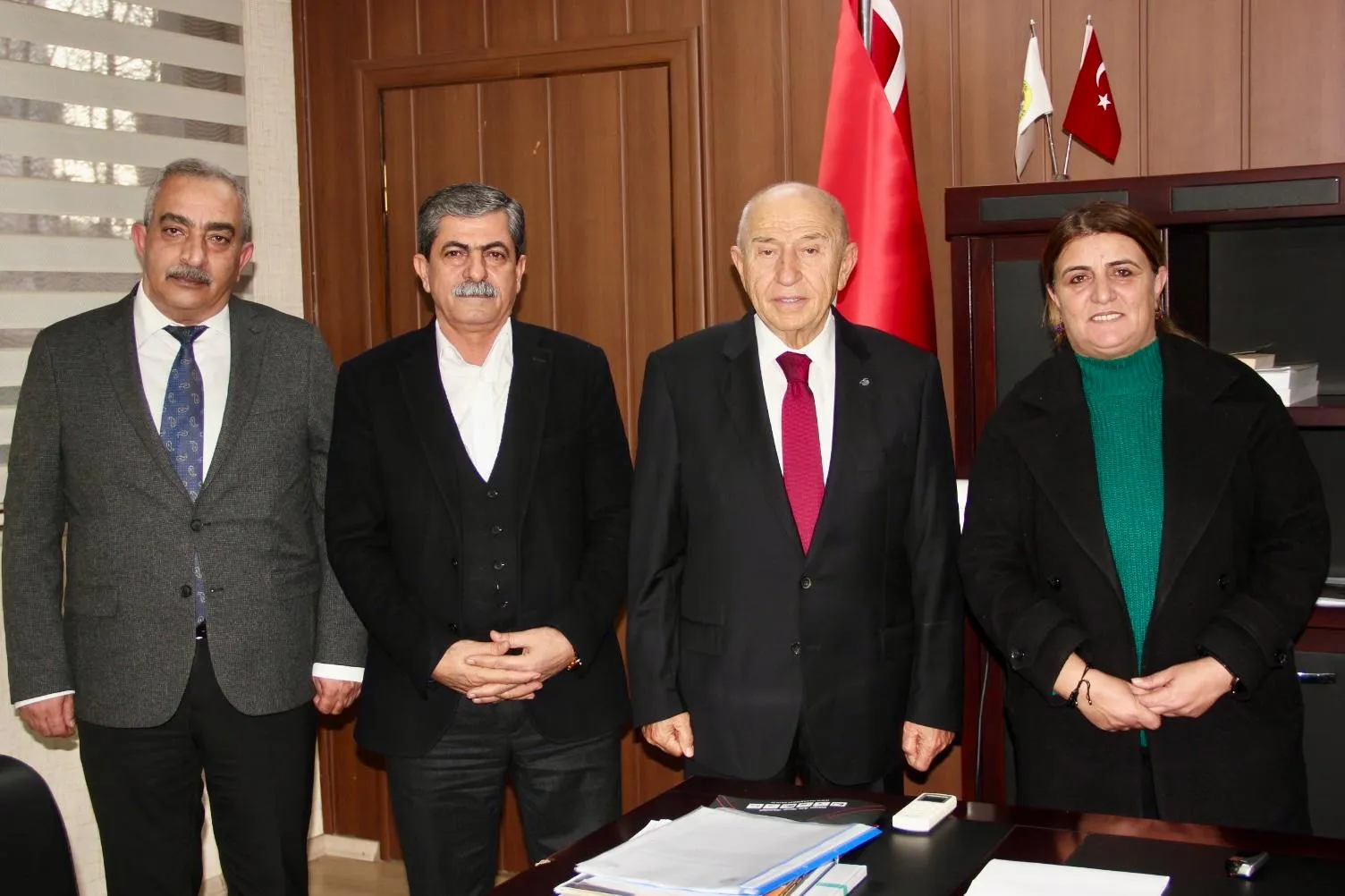 Nihat Özdemir’den DEM Parti’li Belediyeye Ziyaret