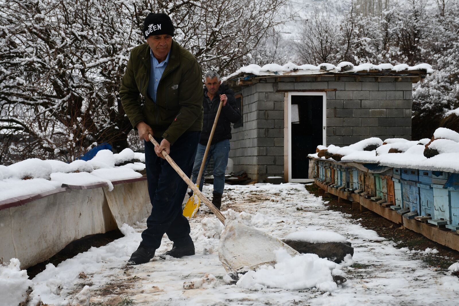 Arıcıların Kış Mesaisi Sürüyor