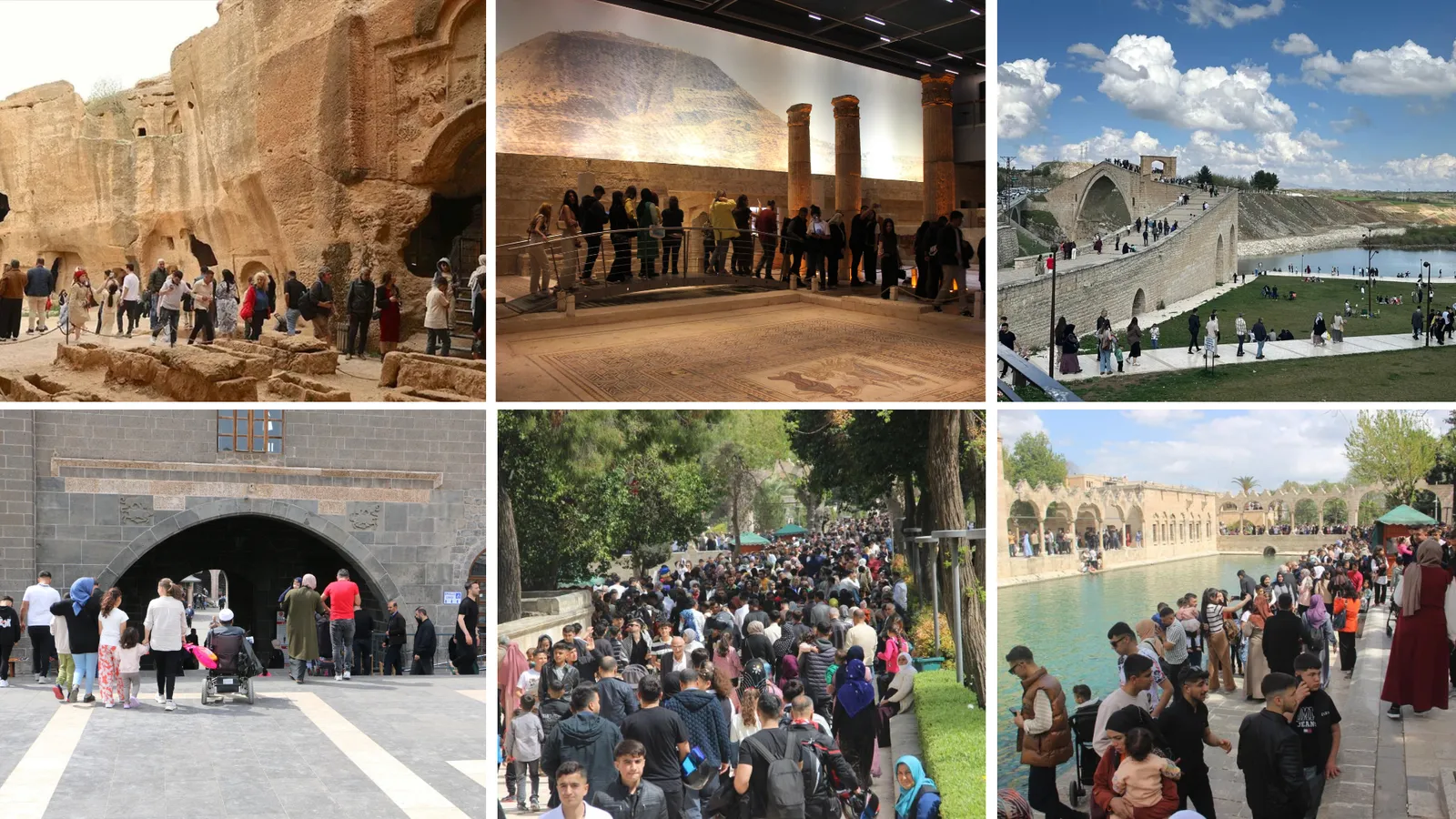 Tarihi Mekânlar Bayramda Turist Akınına Uğradı