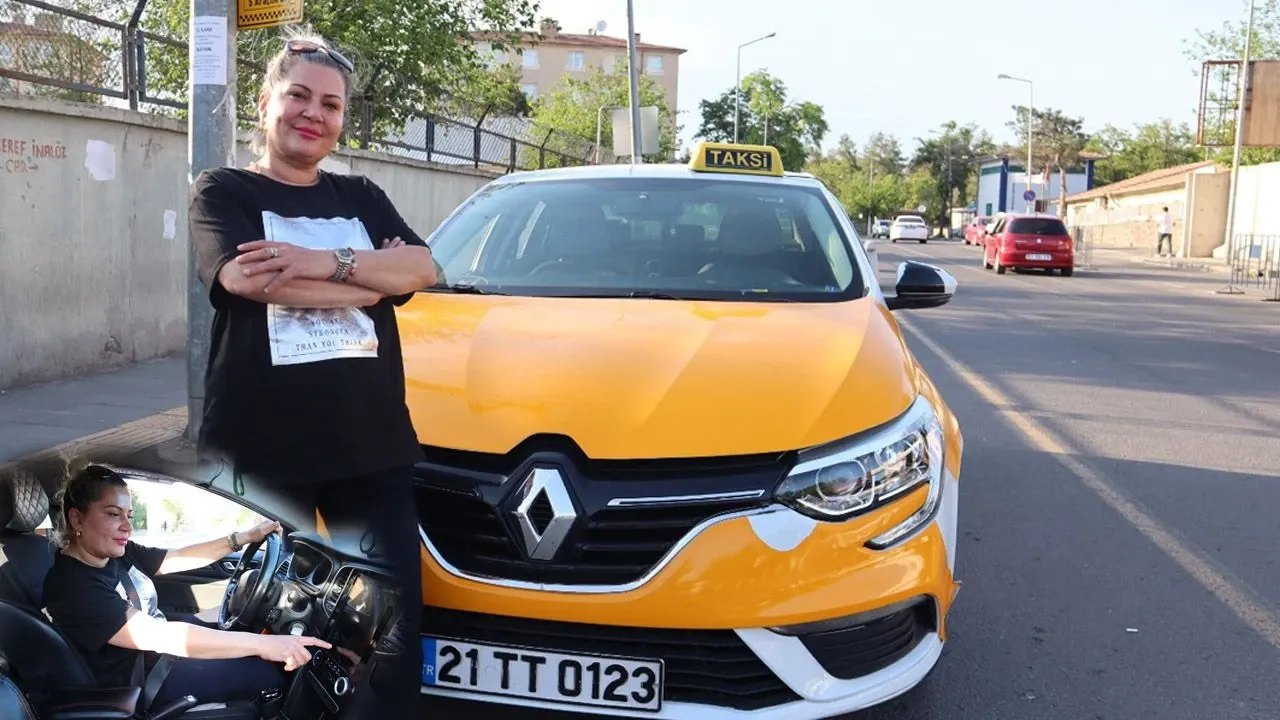 Bölgenin İlk Kadın Taksi Şoförü Konuştu