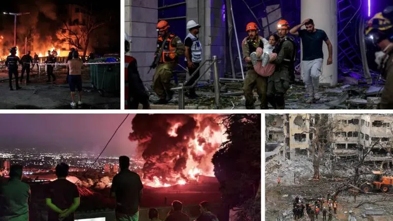 İsrail-İran Çatışmasında 5. Gün: İran, "Tarihin En Büyük ve En Yoğun" Füze Saldırısını Başlattı; İsrail Uyardı