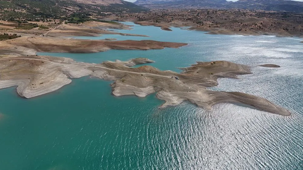 "Diyarbakır'ın Maldivleri" Havadan Görüntülendi