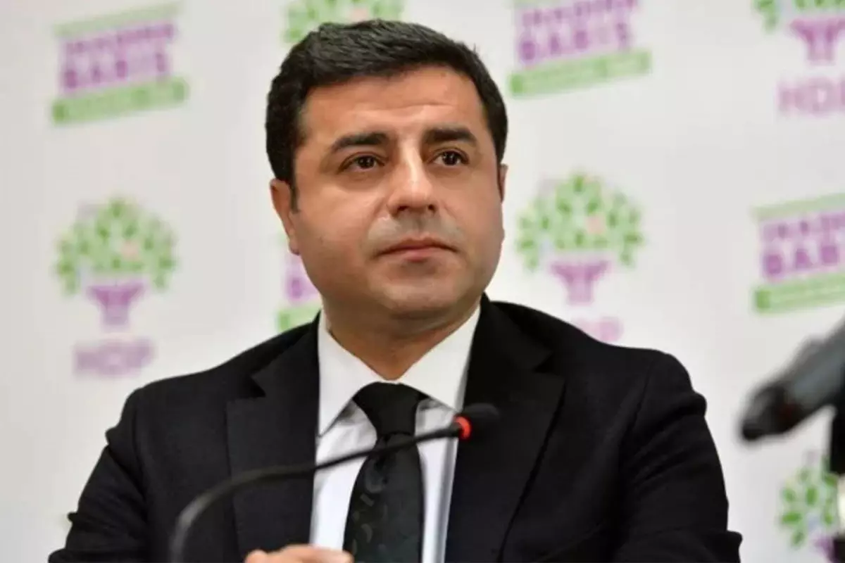 DEM Parti: “Demirtaş’ın Önümüzdeki Hafta Tahliye Edilmesini Bekliyoruz”