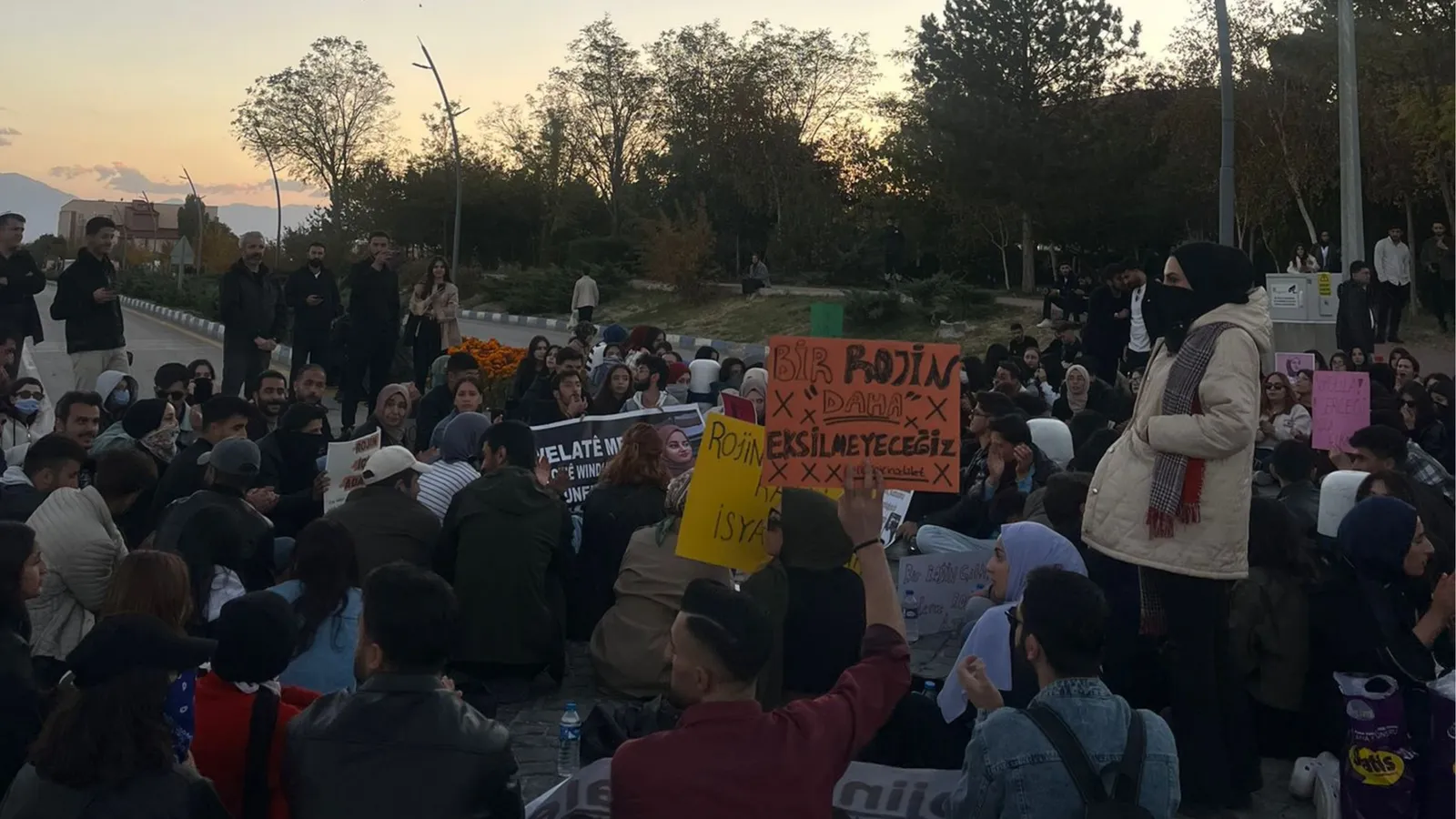 Üniversite Öğrencileri Eylemde: “Rojin’e Ses Olacağız”