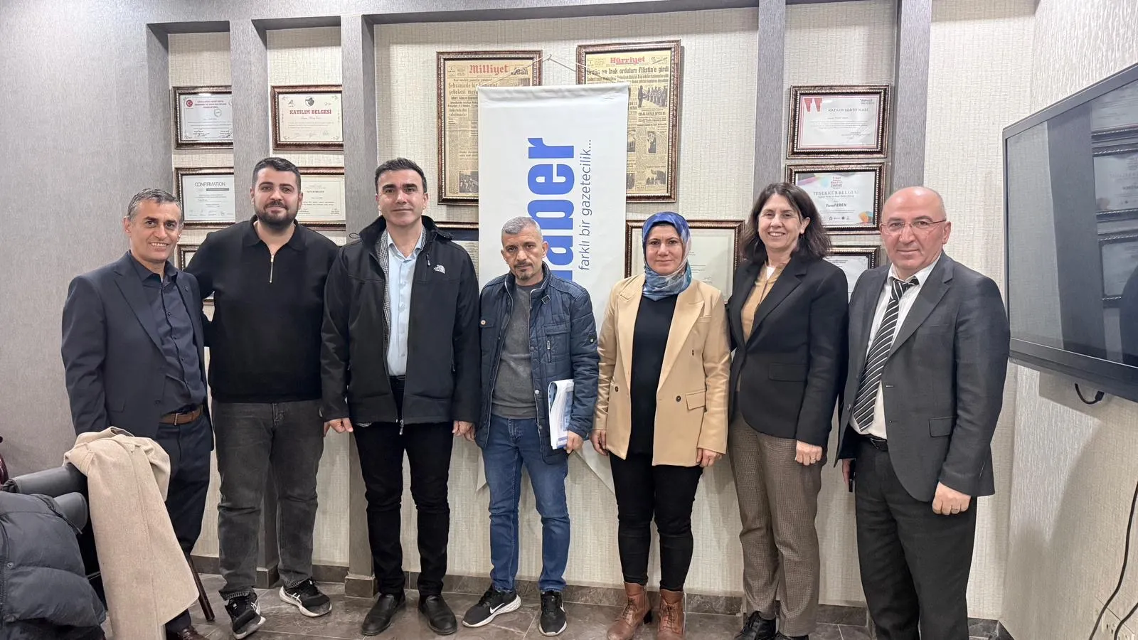 KESK Heyetinden Ne Haber’e Ziyaret