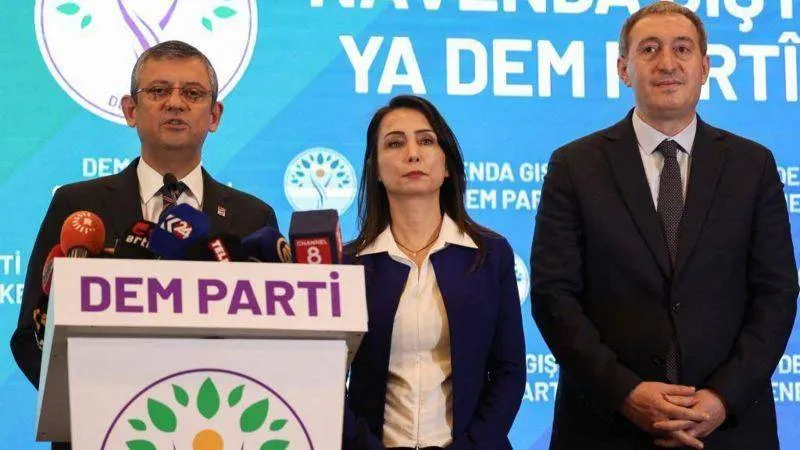 DEM Parti'den Özgür Özel'e “Celladına Aşık Olmak” Yanıtı