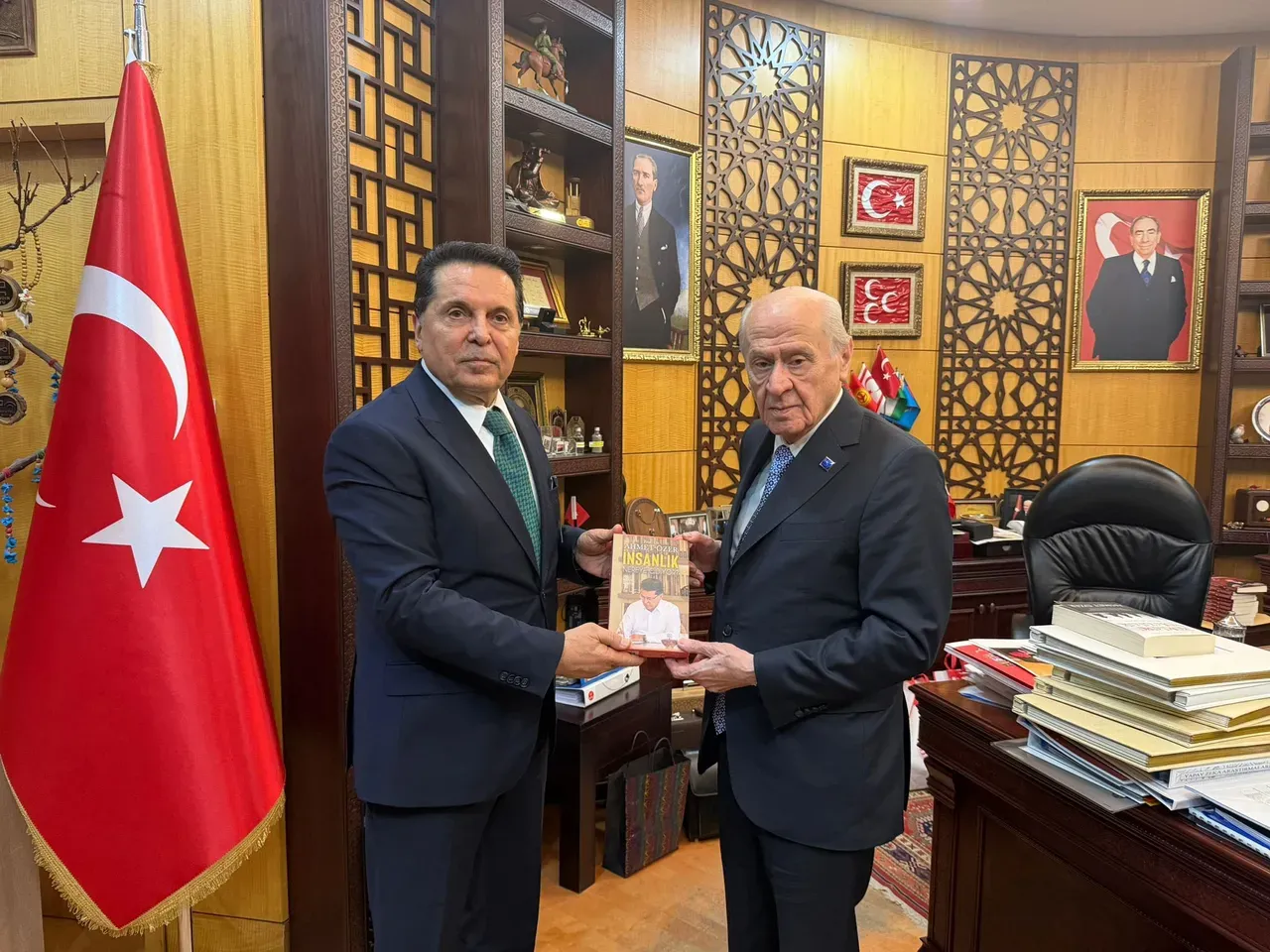 Özer'den Bahçeli'ye Ziyaret: “Şimdi Kucaklaşma Zamanı”
