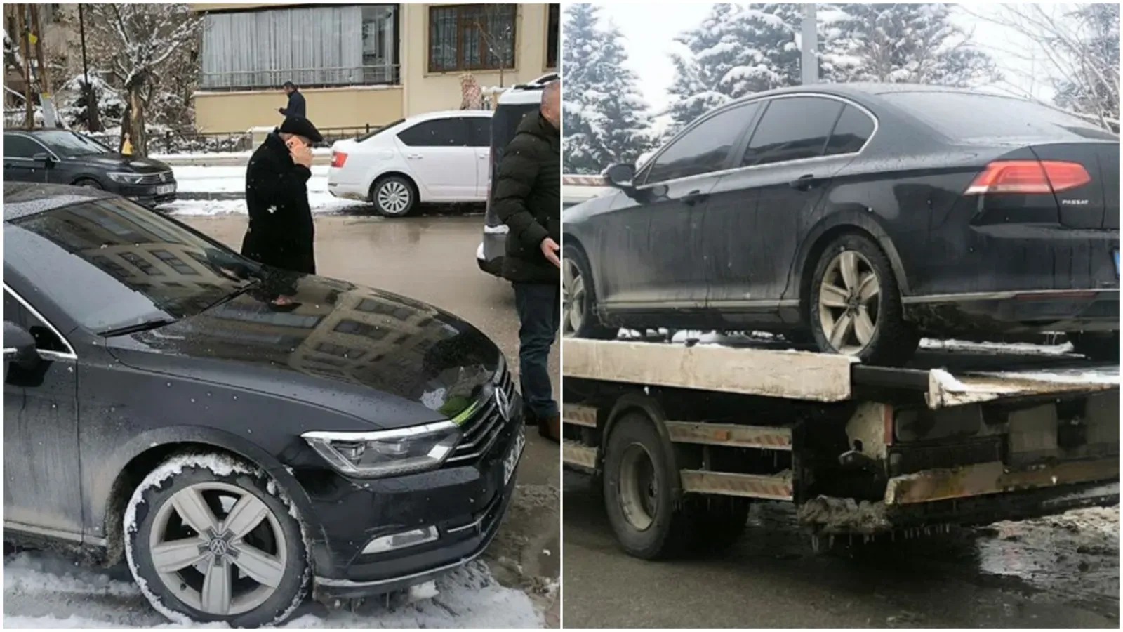 Kayyım Dönemi Borcu Nedeniyle Belediye Başkanının Makam Aracına Haciz