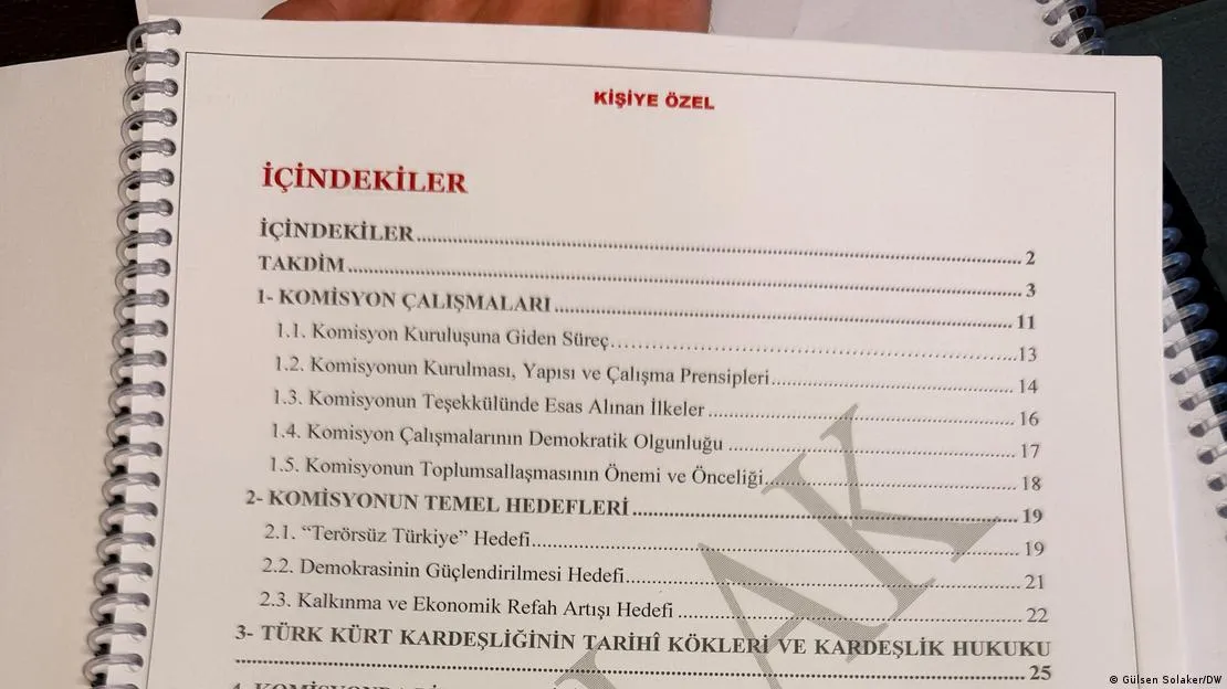 18 Şubat TBMM komisyonunun hazırladığı ortak raporun hazırlanmasından bu yana süreçte ilerleme kaydedilmedi