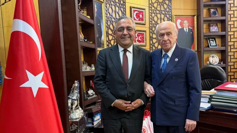 CHP Diyarbakır Milletvekili Sezgi Tanrıkulu, 17 Haziran'da MHP Genel Başkanı Devlet Bahçeli'yi makamında ziyaret etti