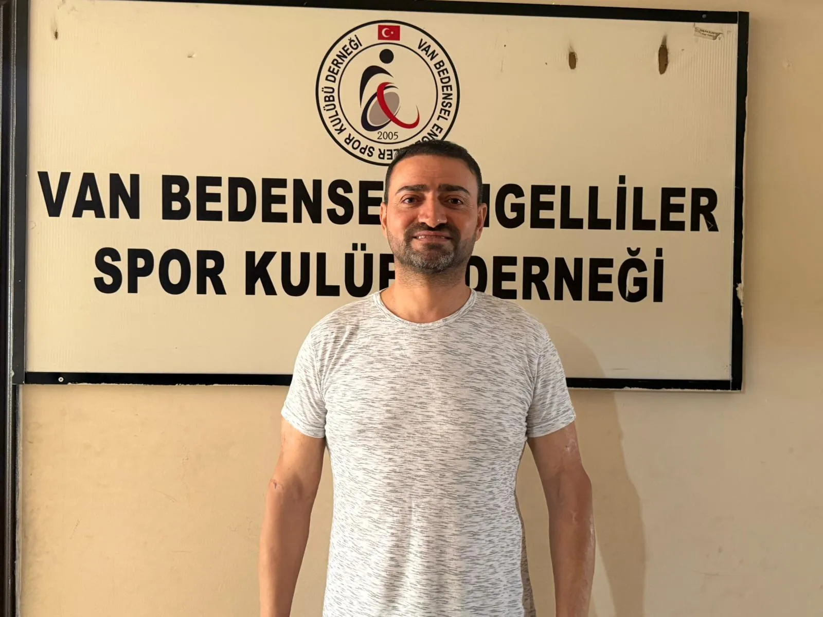 Van Bedensel Engelliler Spor Kulübü ve Van Engelliler Dernek Başkanı Hanefi Baykara