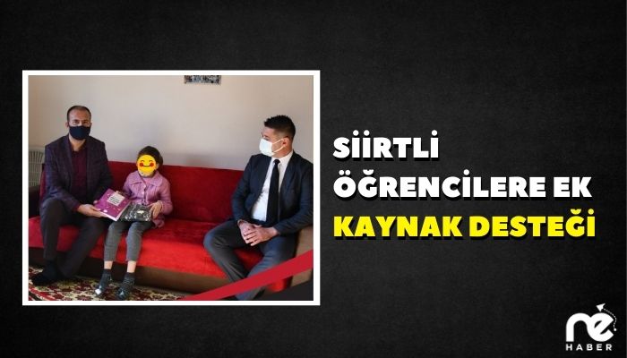 SİİRTLİ ÖĞRENCİLERE EK KAYNAK DESTEĞİ