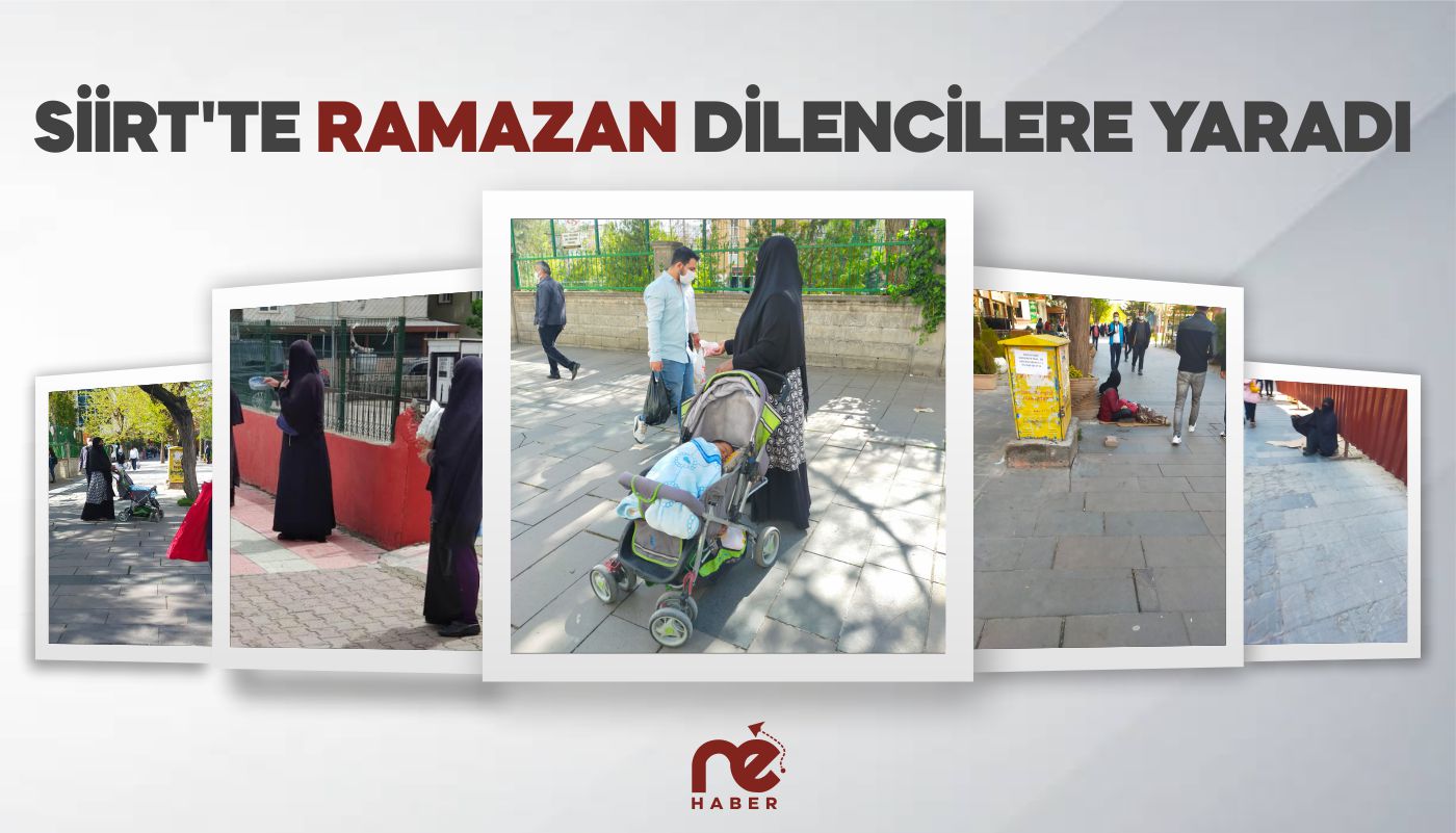 SİİRT'TE RAMAZAN DİLENCİLERE YARADI