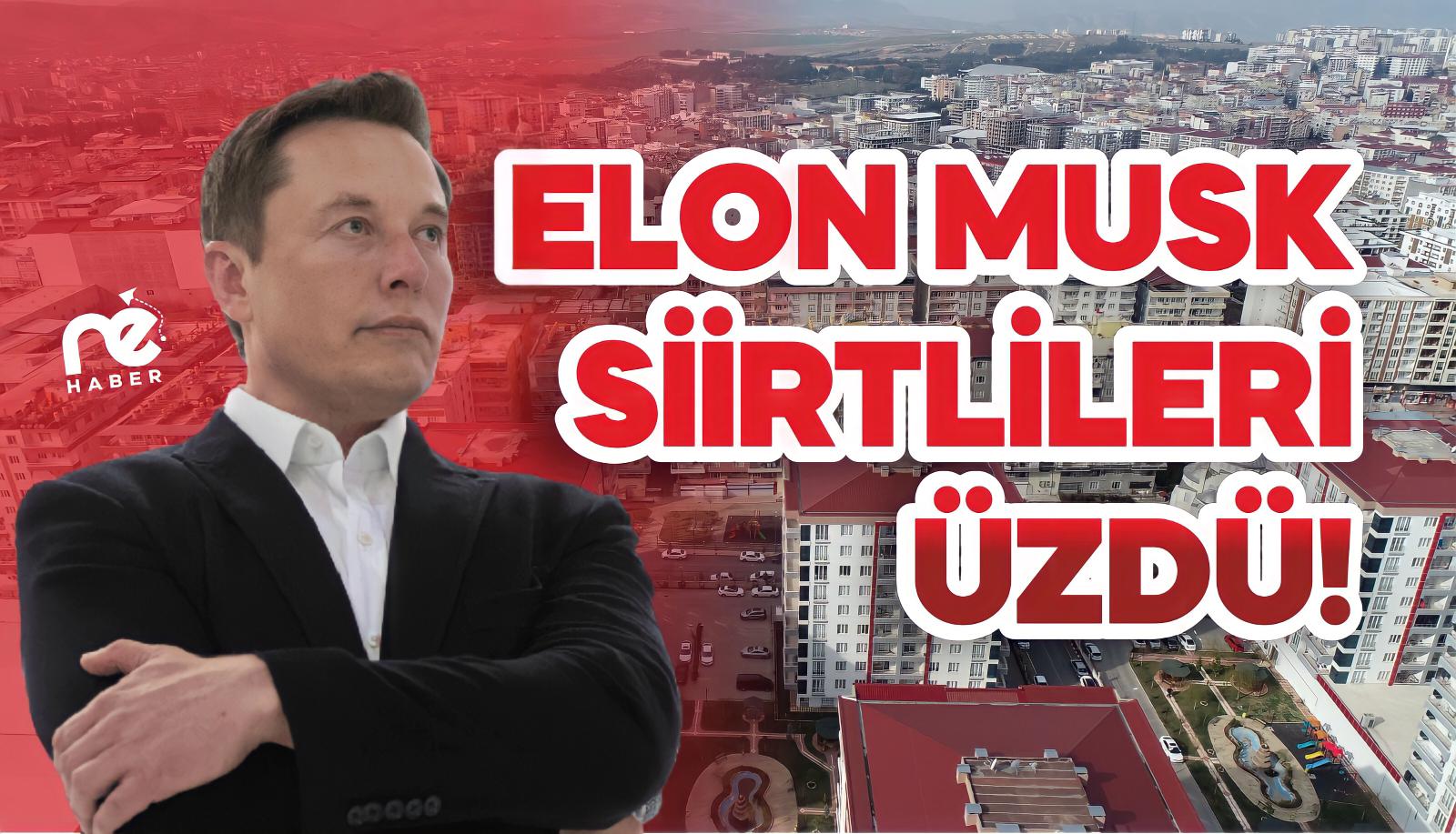 ELON MUSK SİİRTLİLERİ ÜZDÜ