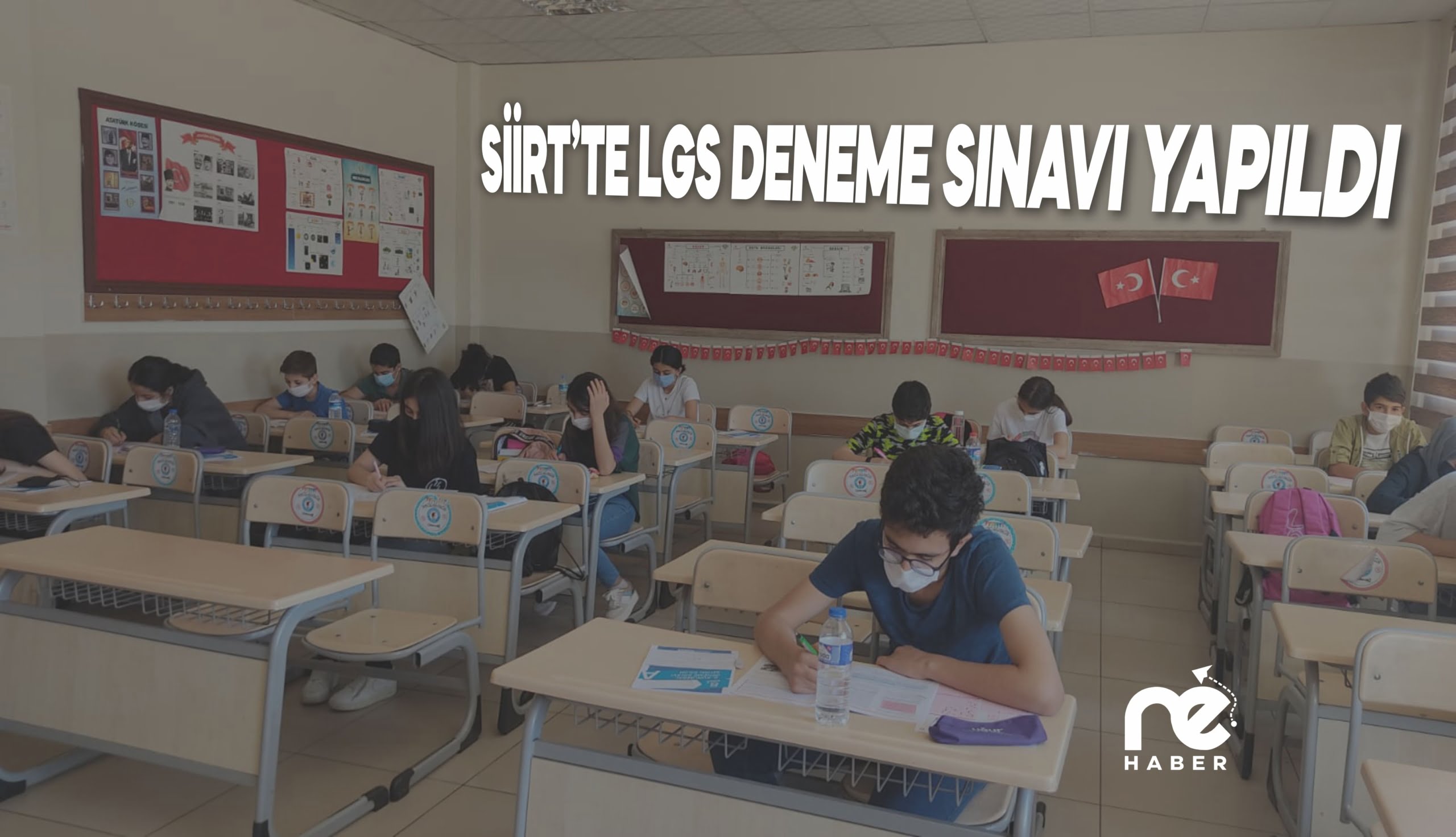 SİİRT’TE LGS DENEME SINAVI YAPILDI