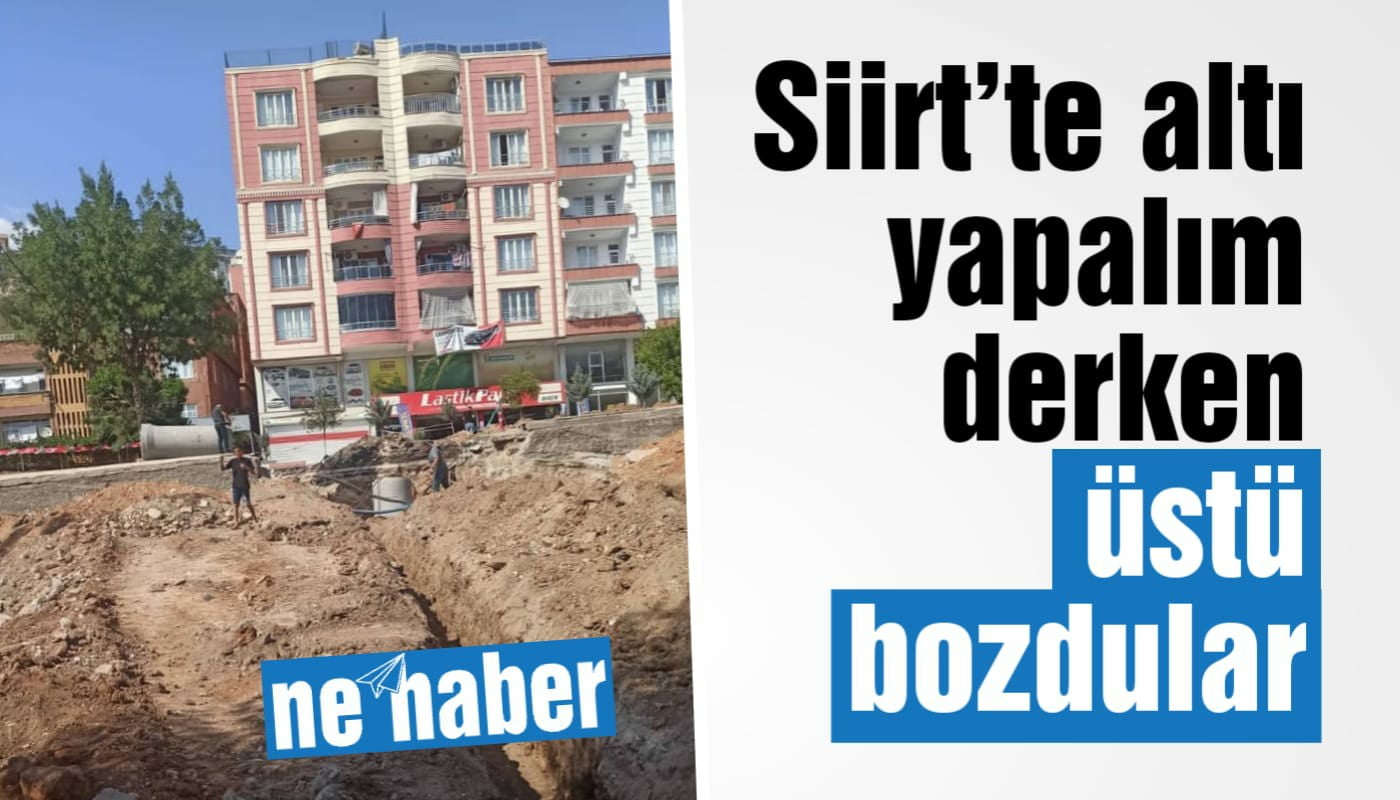 Altyapı Çalışmaları Mağdur Etmeye Devam Ediyor