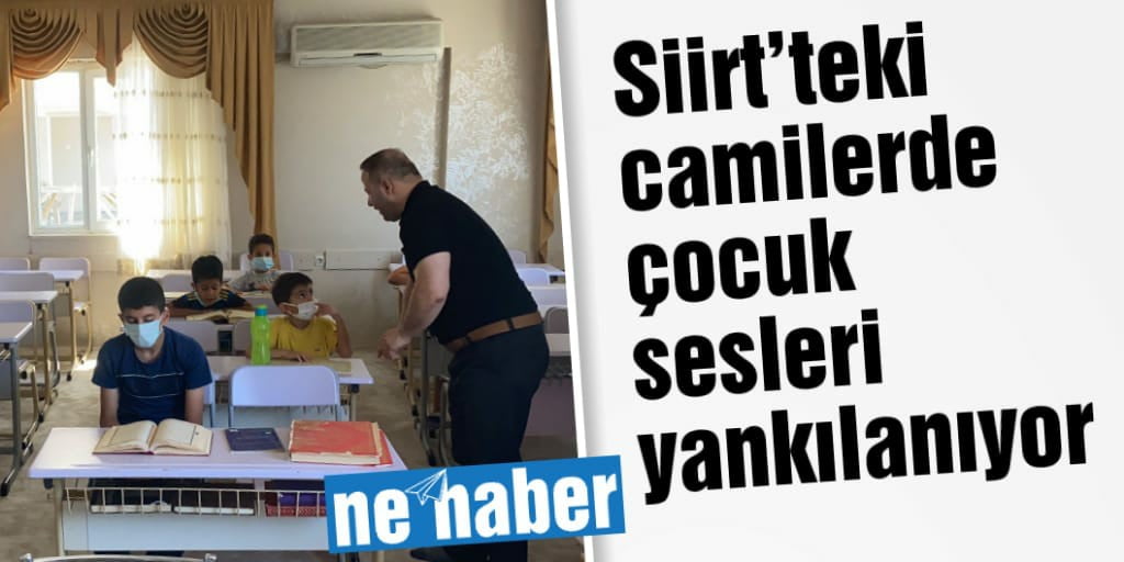 Siirt’teki Camilerde Çocuk Sesleri Yankılanıyor