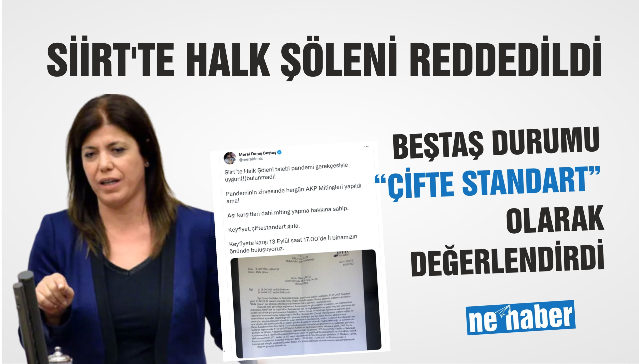 SİİRT’TE HALK ŞÖLENİ REDDEDİLDİ