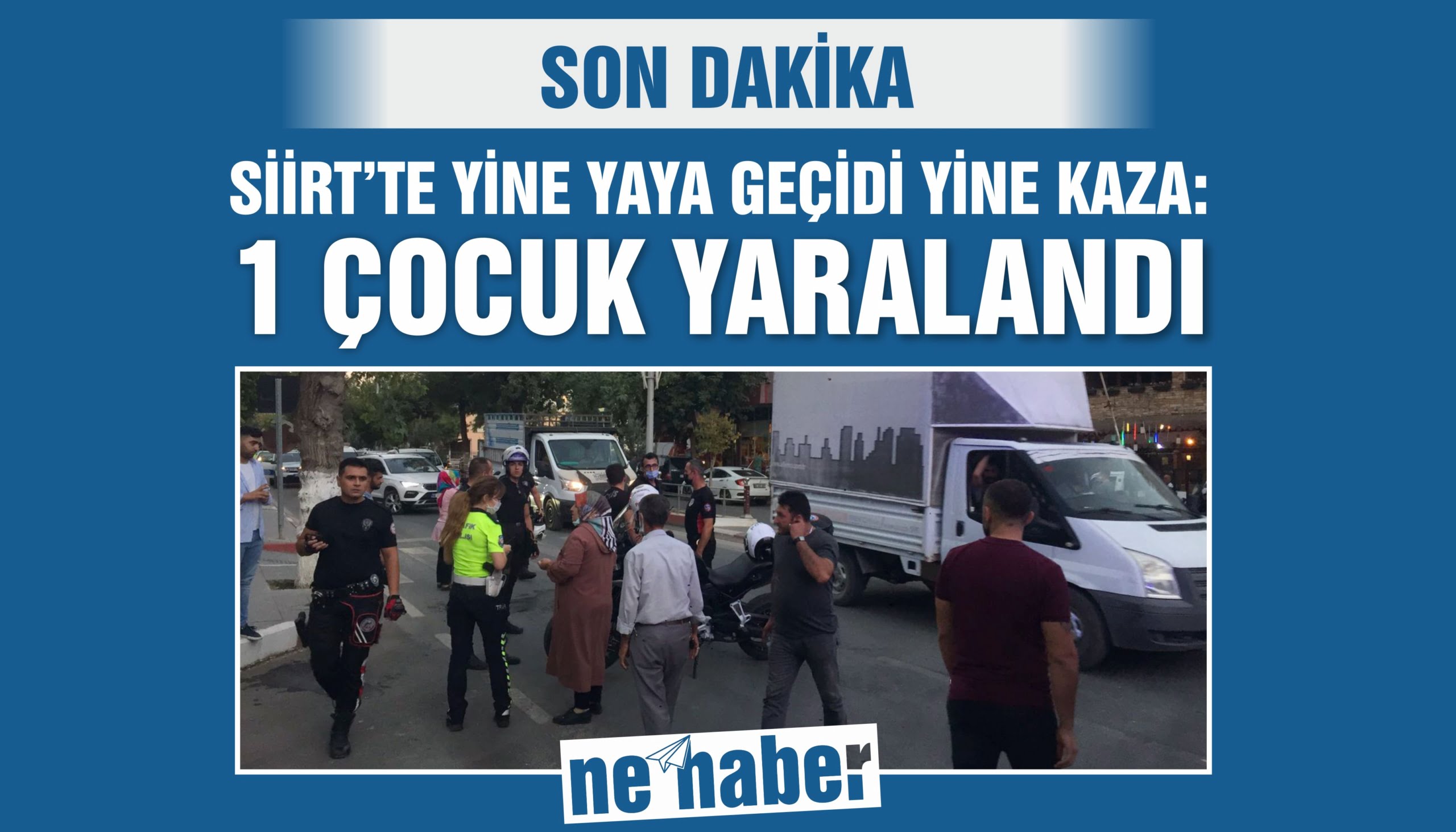 Yine Yaya Geçidi Yine Kaza