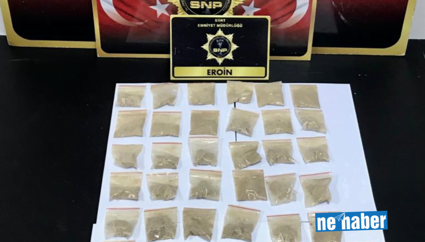 İnönü Mahallesi 210 Gram Eroin Ele Geçirildi