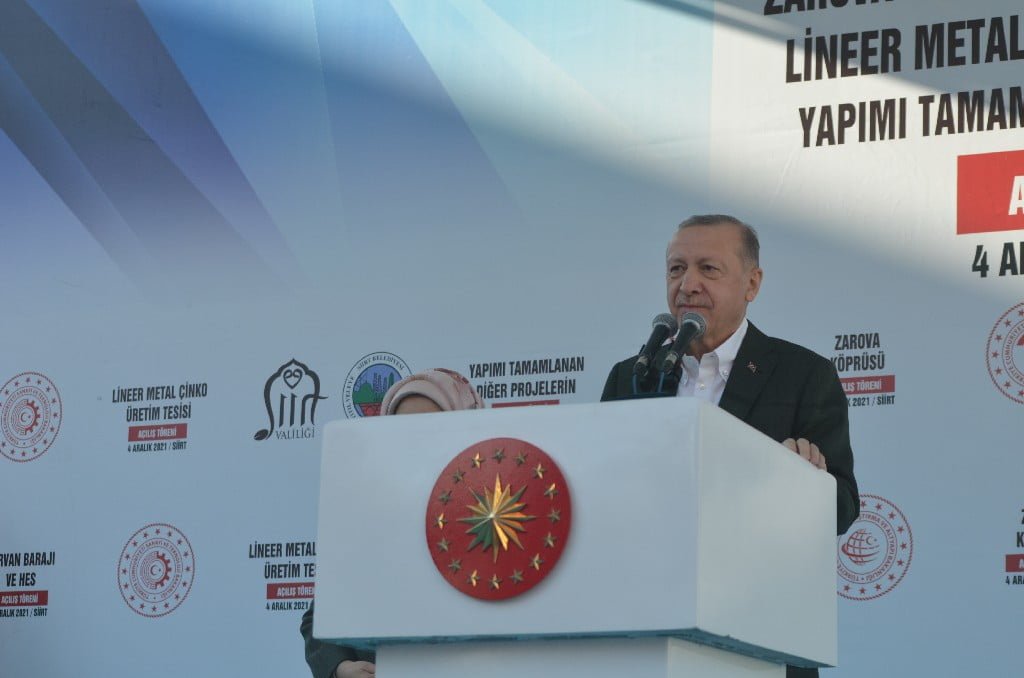 Cumhurbaşkanı Erdoğan Siirt'te toplu açılış töreninde konuştu