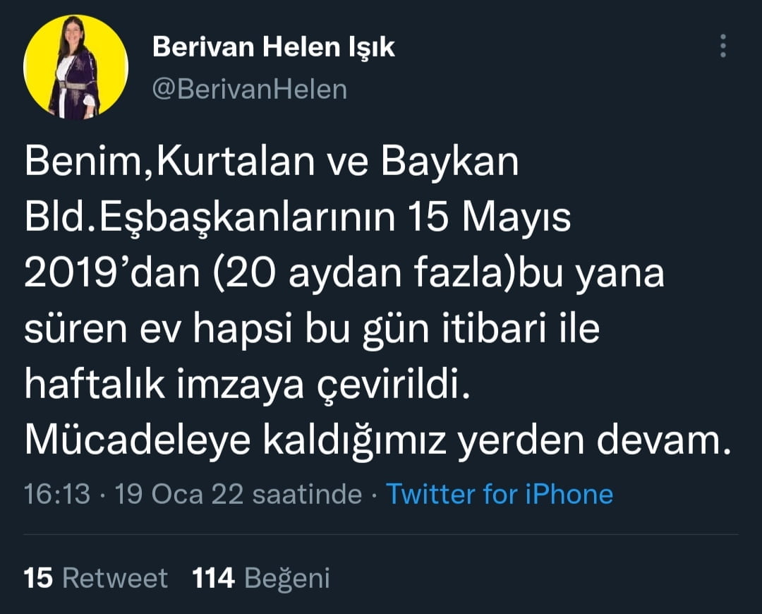 Eski Siirt, Kurtalan ve Baykan Belediye Eşbaşkanları Serbest Bırakıldı