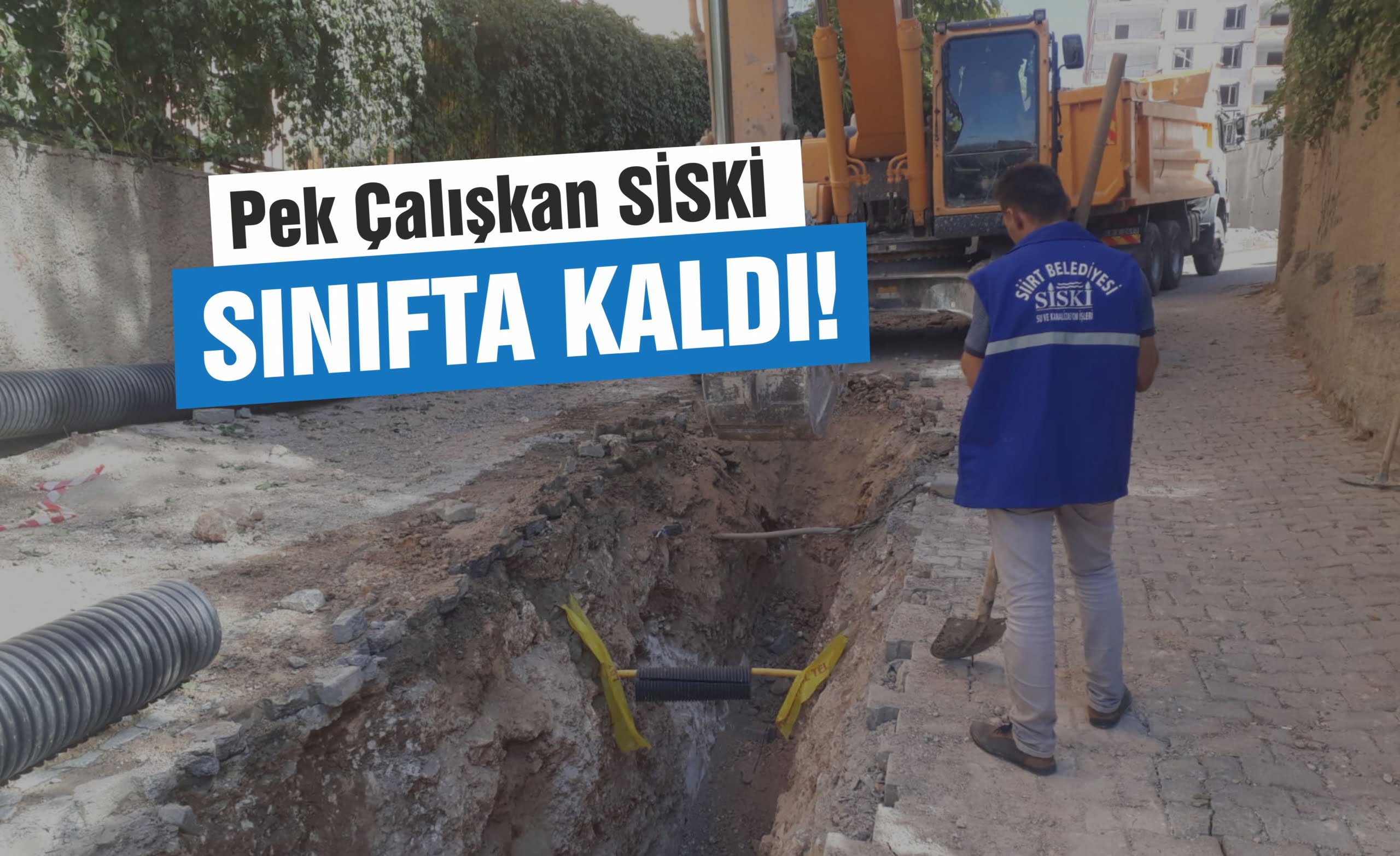 SİSKİ 18 Bin İşlem Yaptı Ama 15 Yıllık Sorunu Çözemedi!