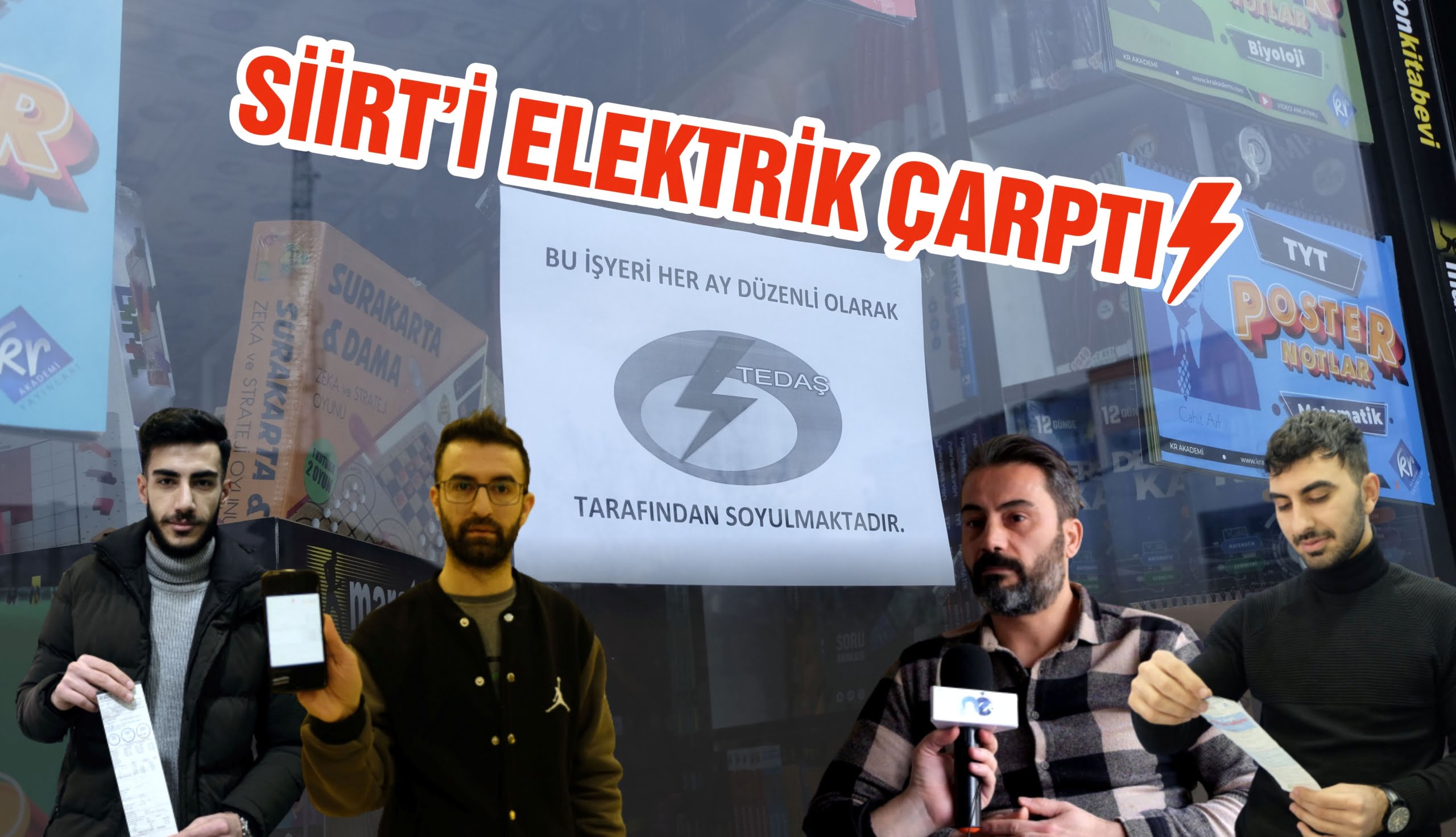 Siirtli Esnaf Kapatmanın Eşiğine Geldi!