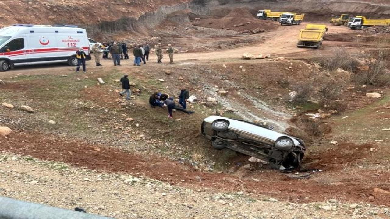 Siirt'te otomobil devrildi: 3 yaralı