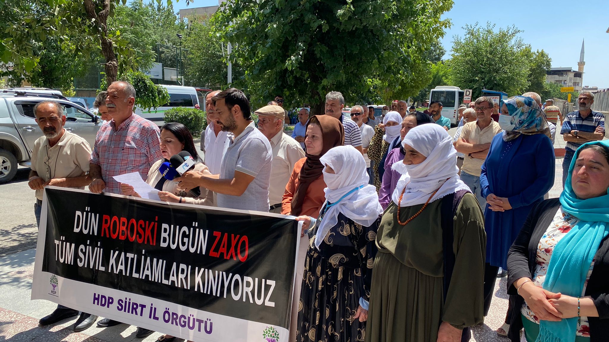 HDP Siirt: “Dün Roboski Bugün Zaxo”