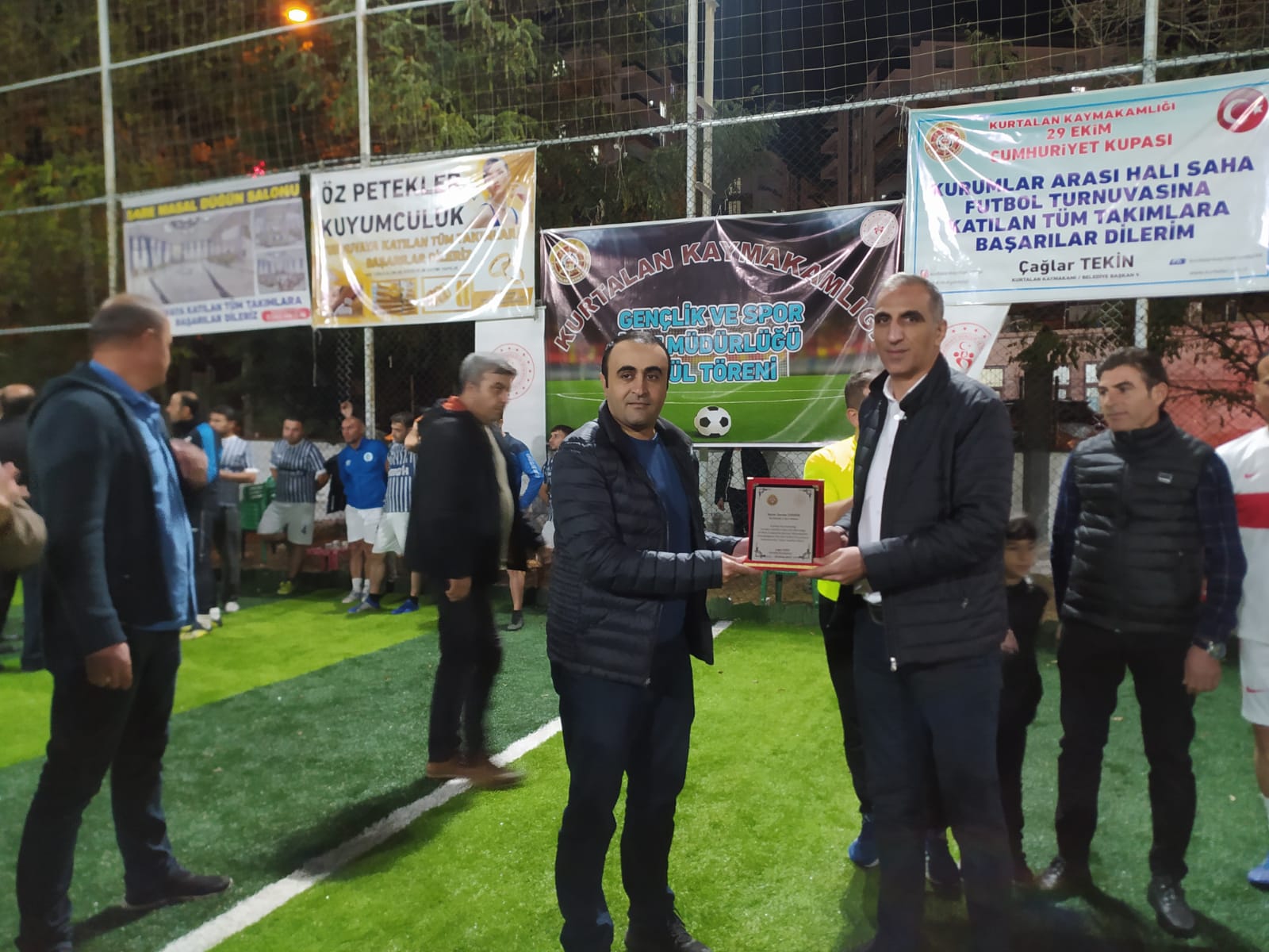 Kurtalan'da 29 Ekim Futbol Turnuvası Sona Erdi