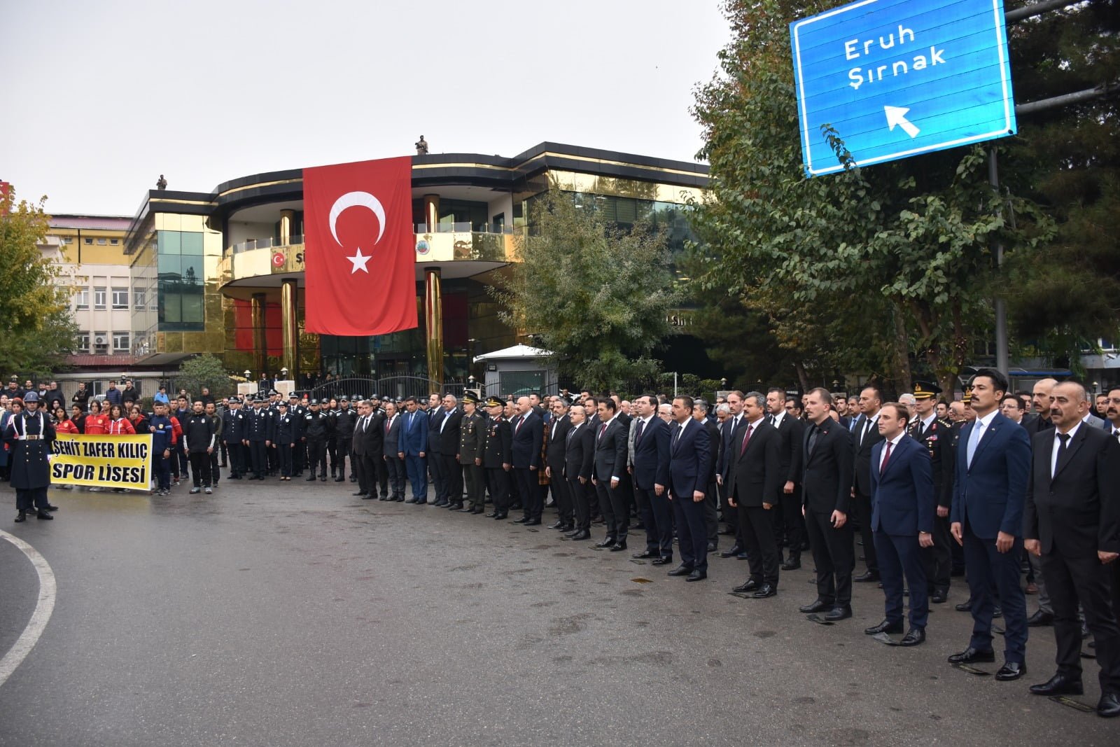 Siirt’te 10 Kasım Atatürk’ü Anma Etkinliği Düzenlendi