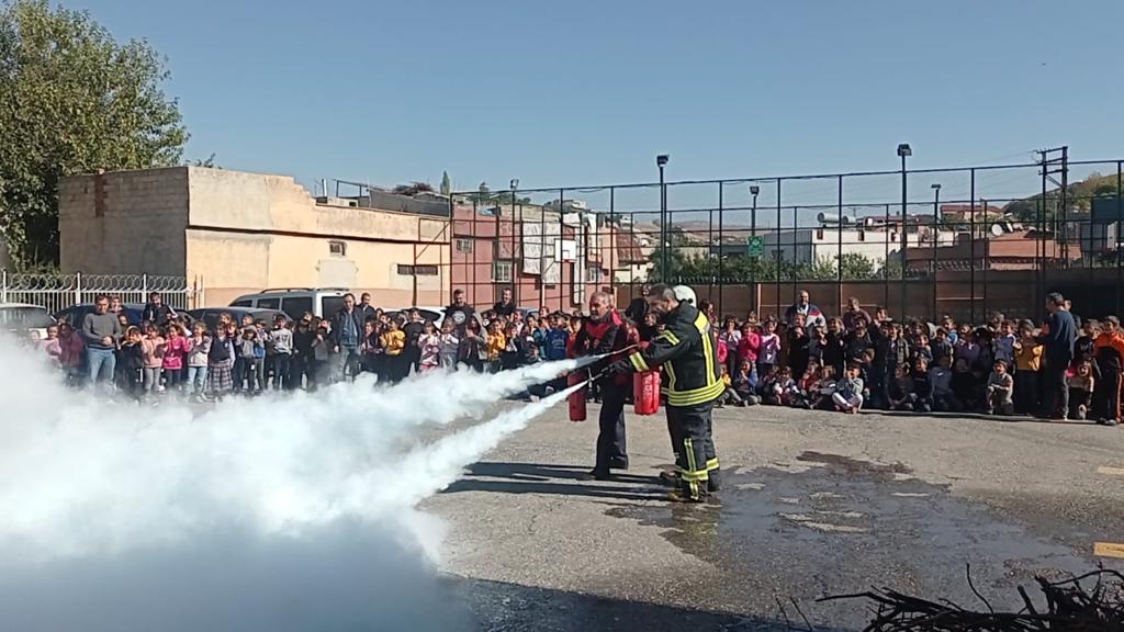 Siirt’te Yangın Tatbikatı Gerçekleştirildi