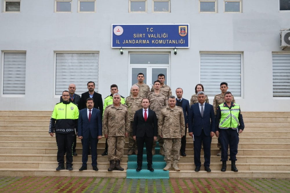 Siirt’te Önlem Al, Hayatta Kal Protokolü Toplantısı Gerçekleştirildi