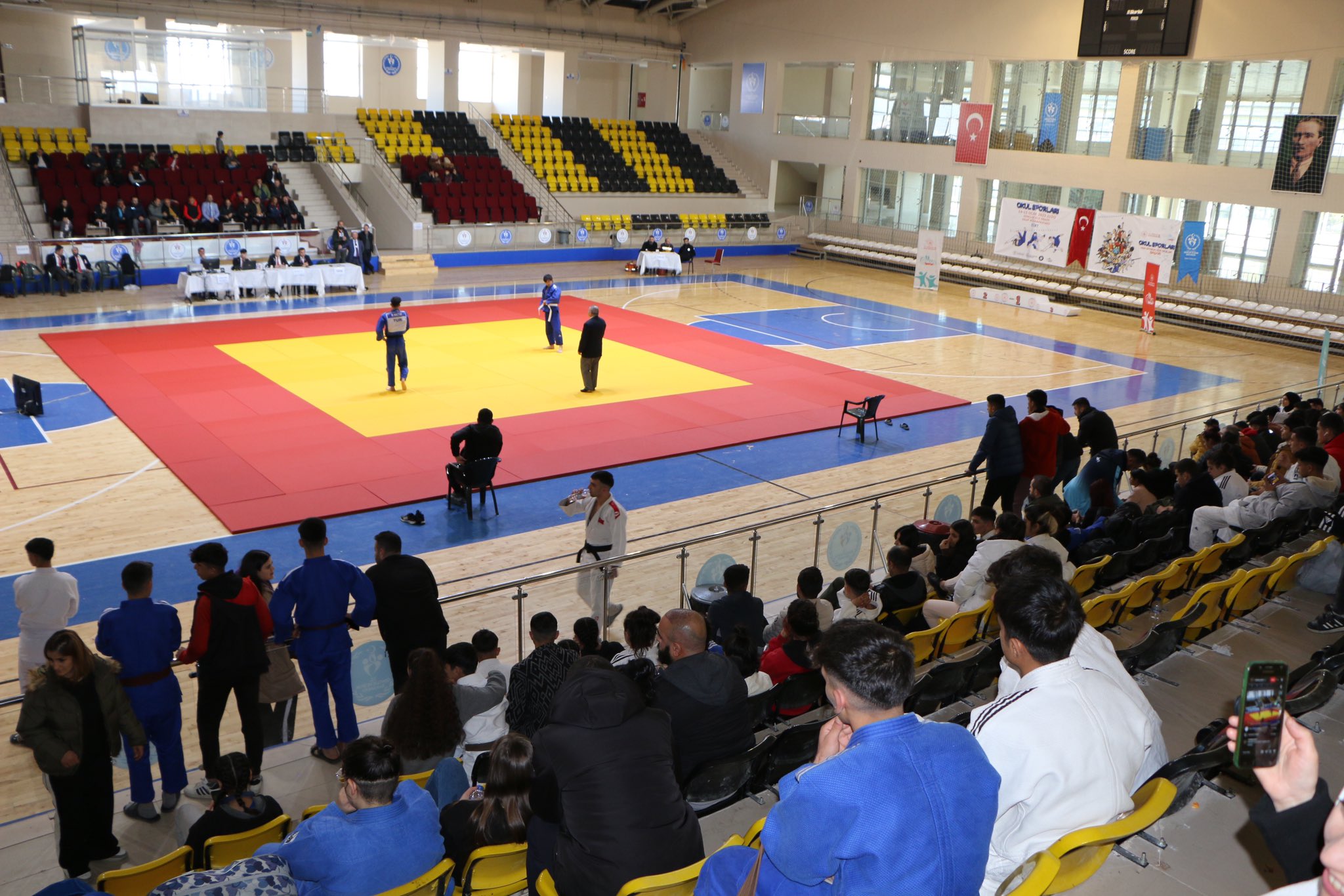 Siirt’te Judo Müsabakaları Gerçekleştirildi