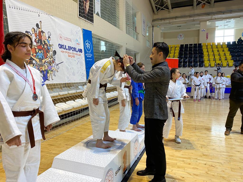 Siirt’te Judo Müsabakaları Gerçekleştirildi