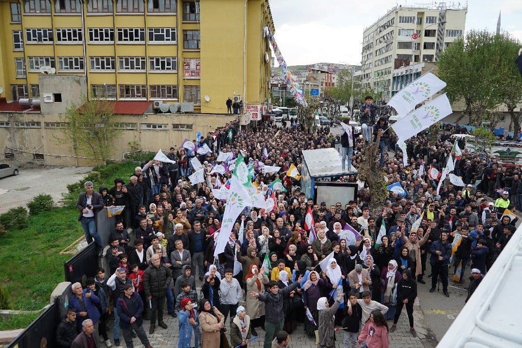 Yeşil Sol Partisi Siirt Adaylarını Tanıttı