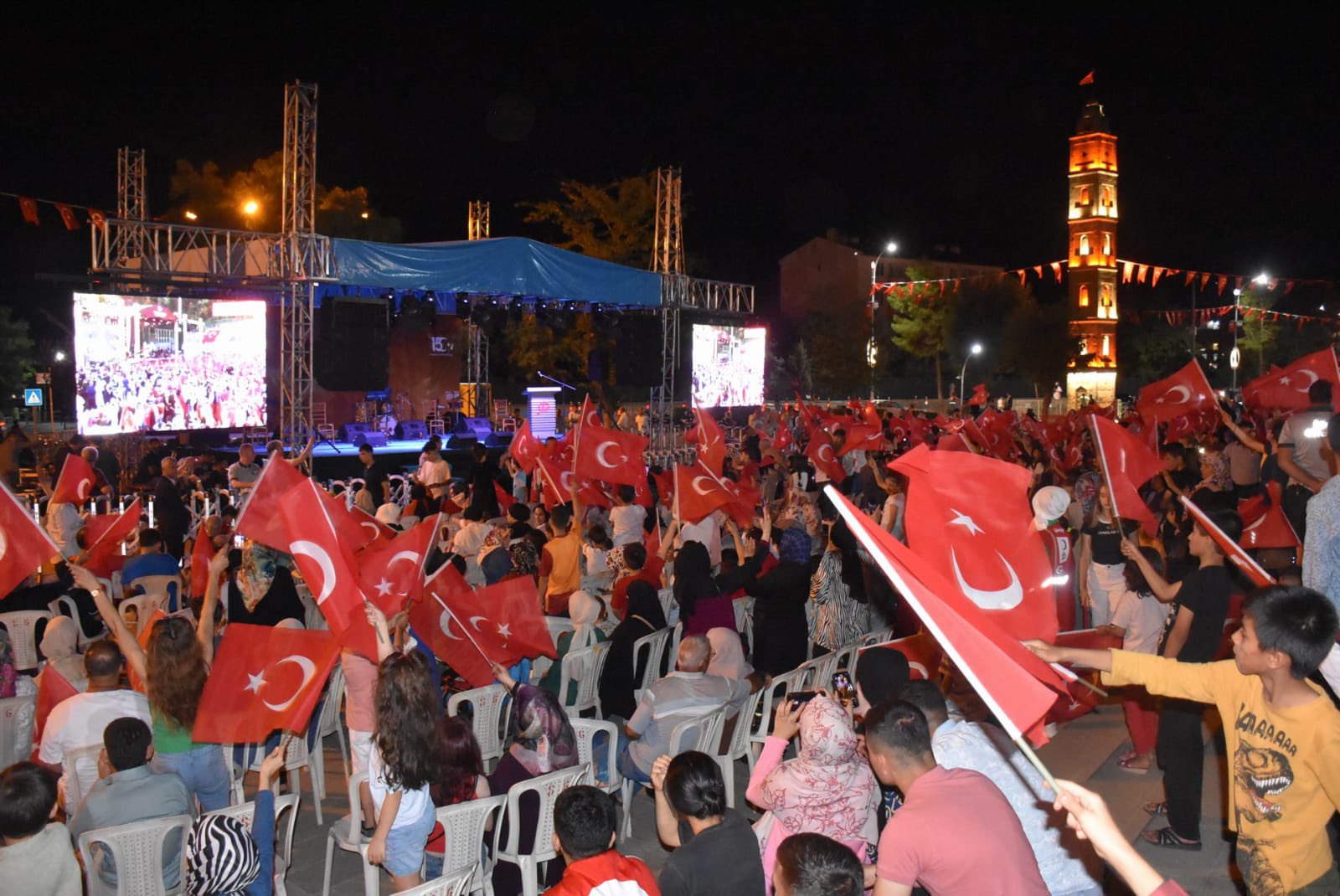 Siirt’te 15 Temmuz Etkinlikleri Gerçekleştirildi 