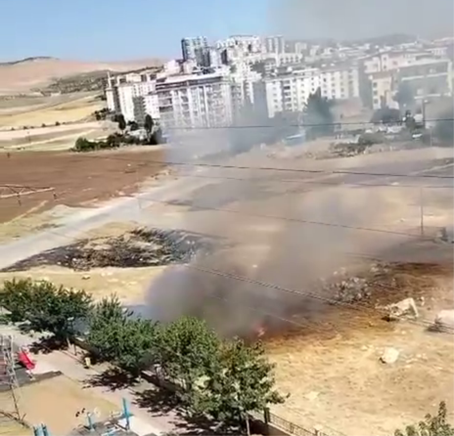 Siirt’in Aynı Bölgesinde Üçüncü Yangın