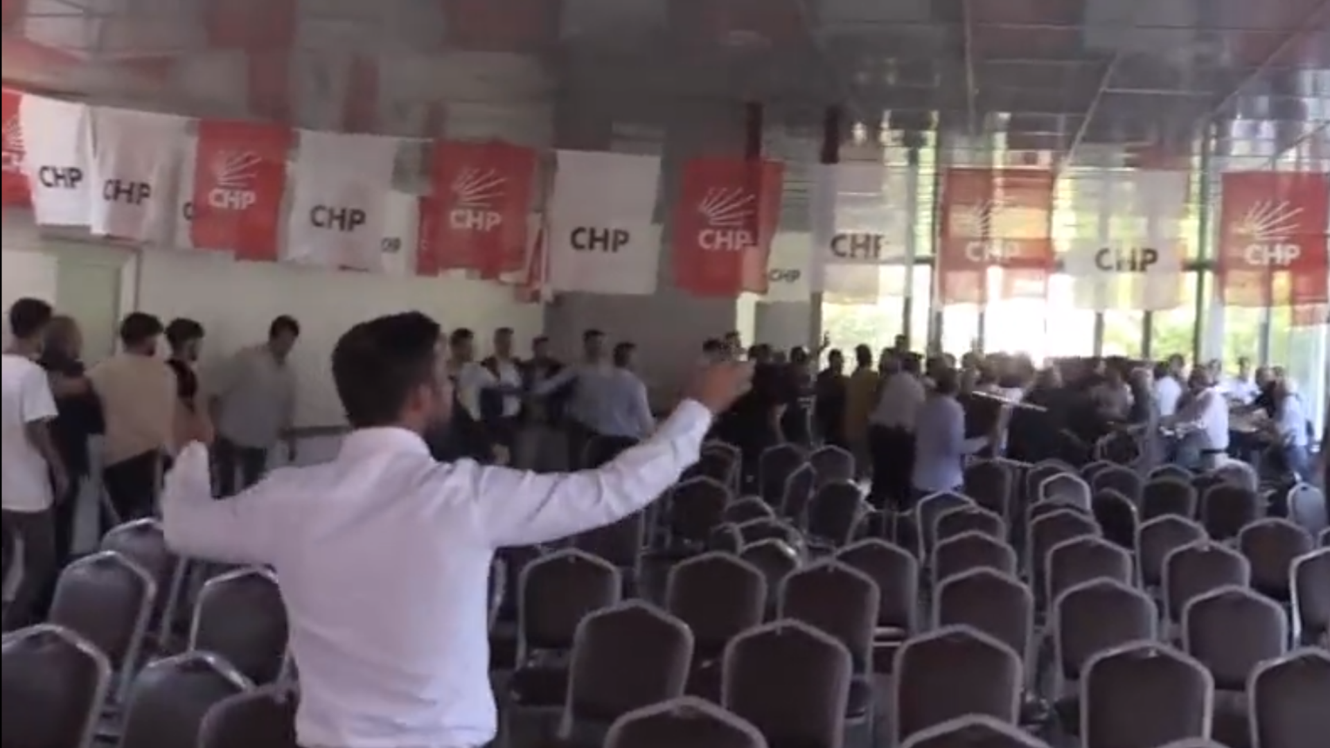 Siirt CHP İl Kongresinde Kavga