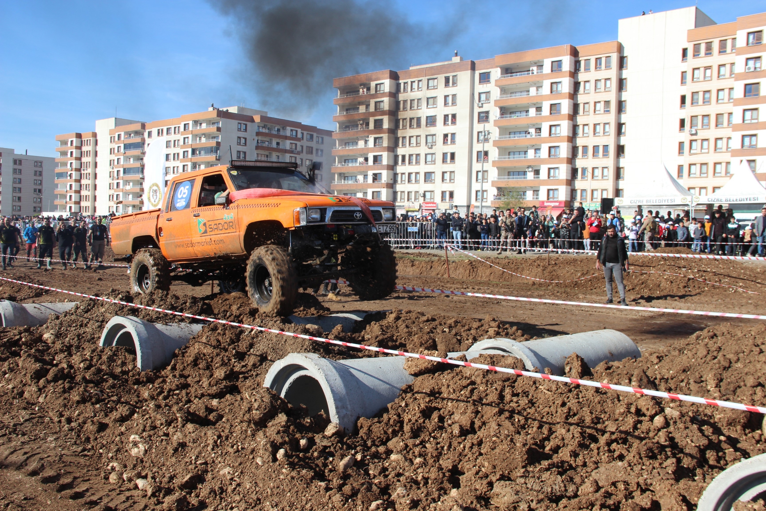 Cizre'de İlk Defa Off-Roda Heyecanı Yaşandı